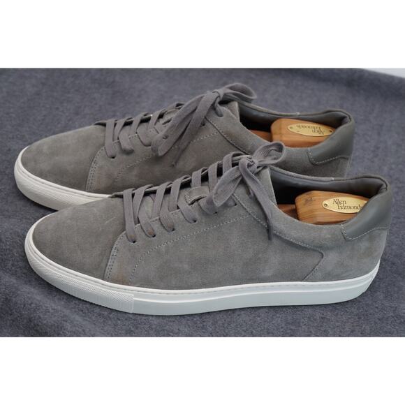 Nordstrom NOJACE Suede Ortholite Lace-up suede sneakers size 10.5 - Picture 1 of 12